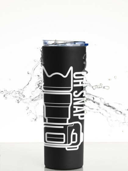 Oh Snap Stainless steel tumbler