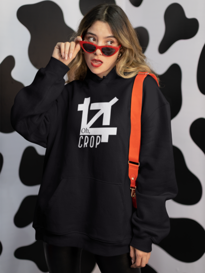 Oh Crop Unisex Hoodie